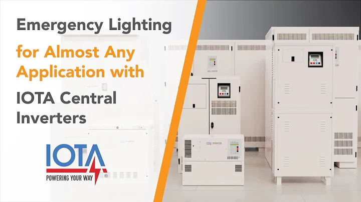 Emergency Lighting for Almost Any Application with IOTA Central Inverters
