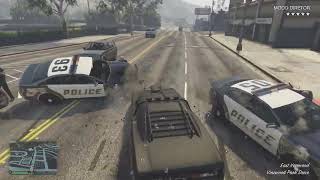 Epic Police Chase - GTA V PS5 Gameplay No commentary