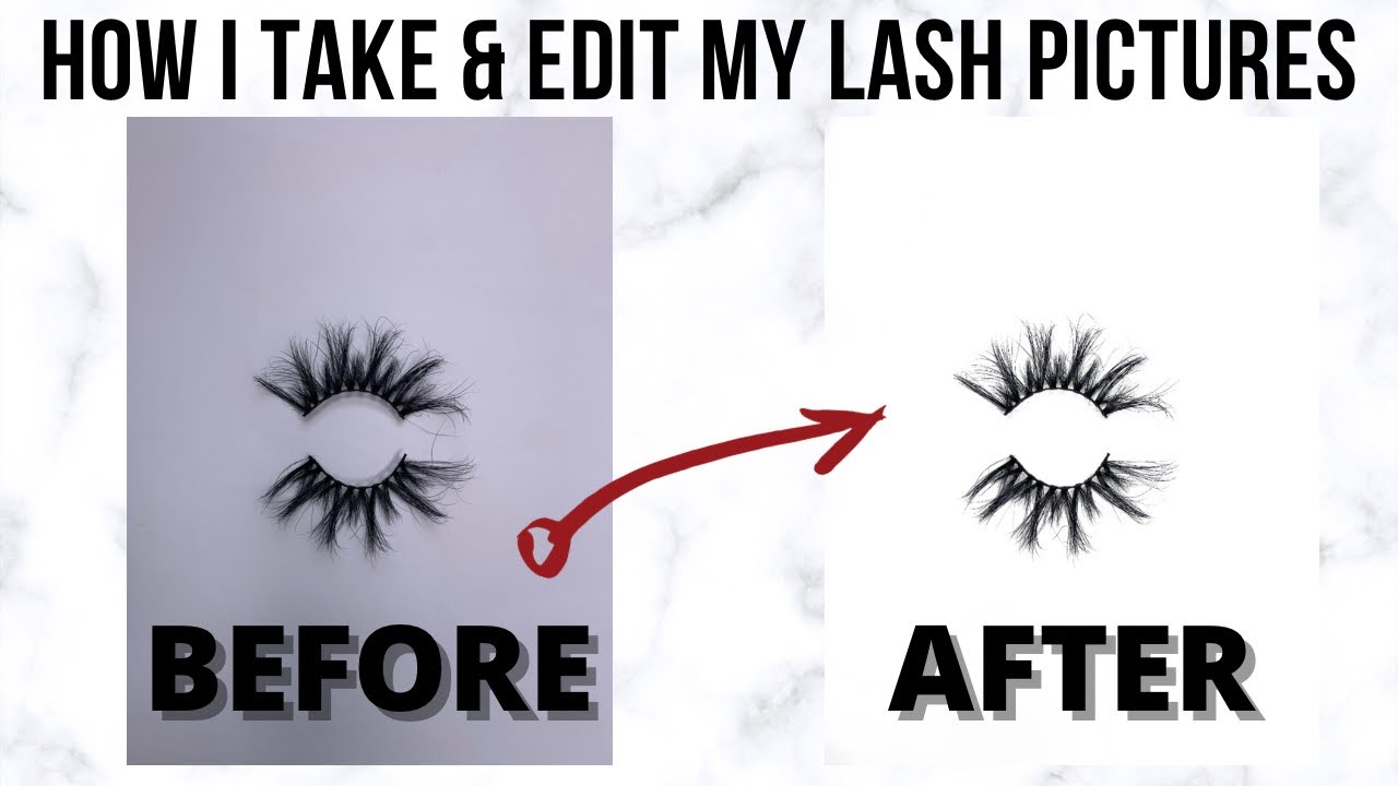 How I Take And Edit My Lash Product Pictures On My Iphone | Layaluxuries