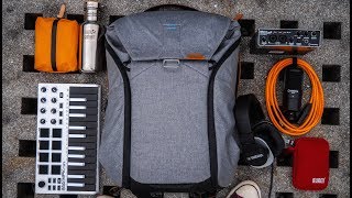 Best Backpack for music producers? How I travel with my mobile studio