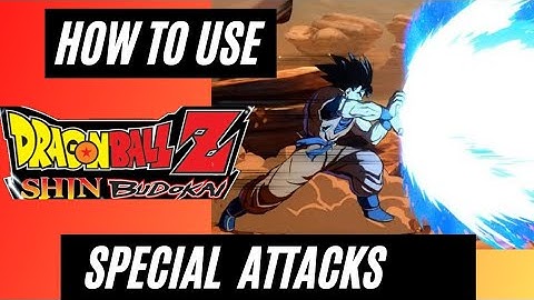 How to use special moves in DBZ shin Budokai