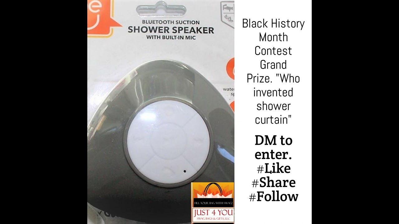 Black History Month Contest Grand Prize. "Who invented shower curtain