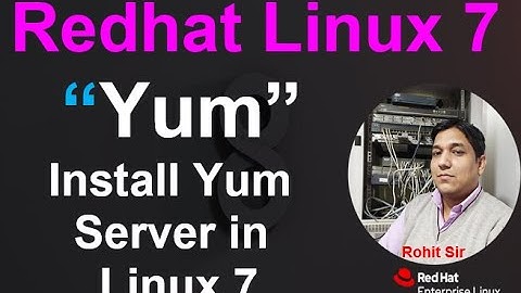 Yum Server | How to install Yum server in Linux 7 and Linux 8