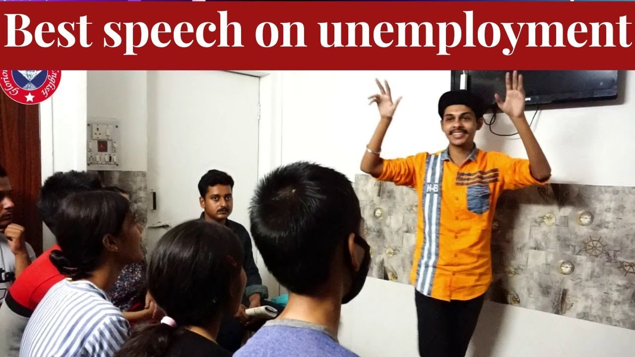 speech on unemployment class 8