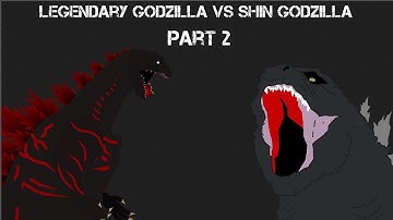 Legendary Godzilla Vs Shin godzilla (Part 2)