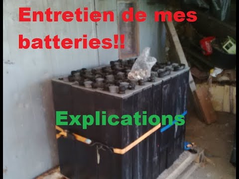 Vidéo: Comment nettoyer une batterie tubulaire ?