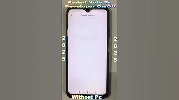 Redmi Note7s Developer Enable Or Disable✅Redmi Note 7s OEM Unlock Or Enable/Disable✅Without Pc 2025