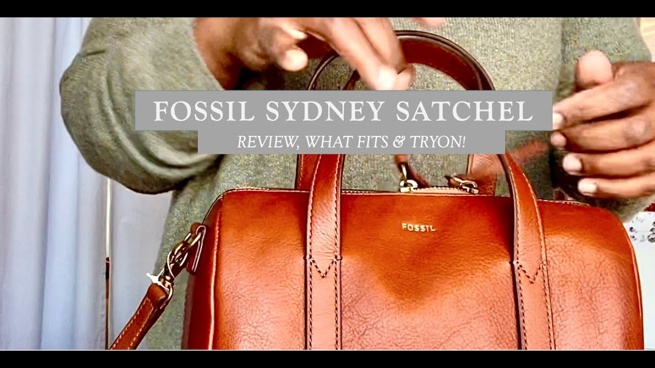 Fossil Rachel Satchel in Brown Unboxing