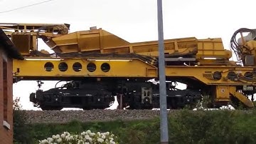 IN ACTION Network Rail HOBC HIGH OUTPUT BALLAST CLEANING TRAIN