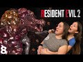 Resident Evil 2 Fighting Adult G Sewer Monsters
