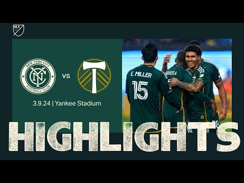 New York City Portland Timbers Goals And Highlights