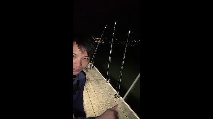 Fishing in the water