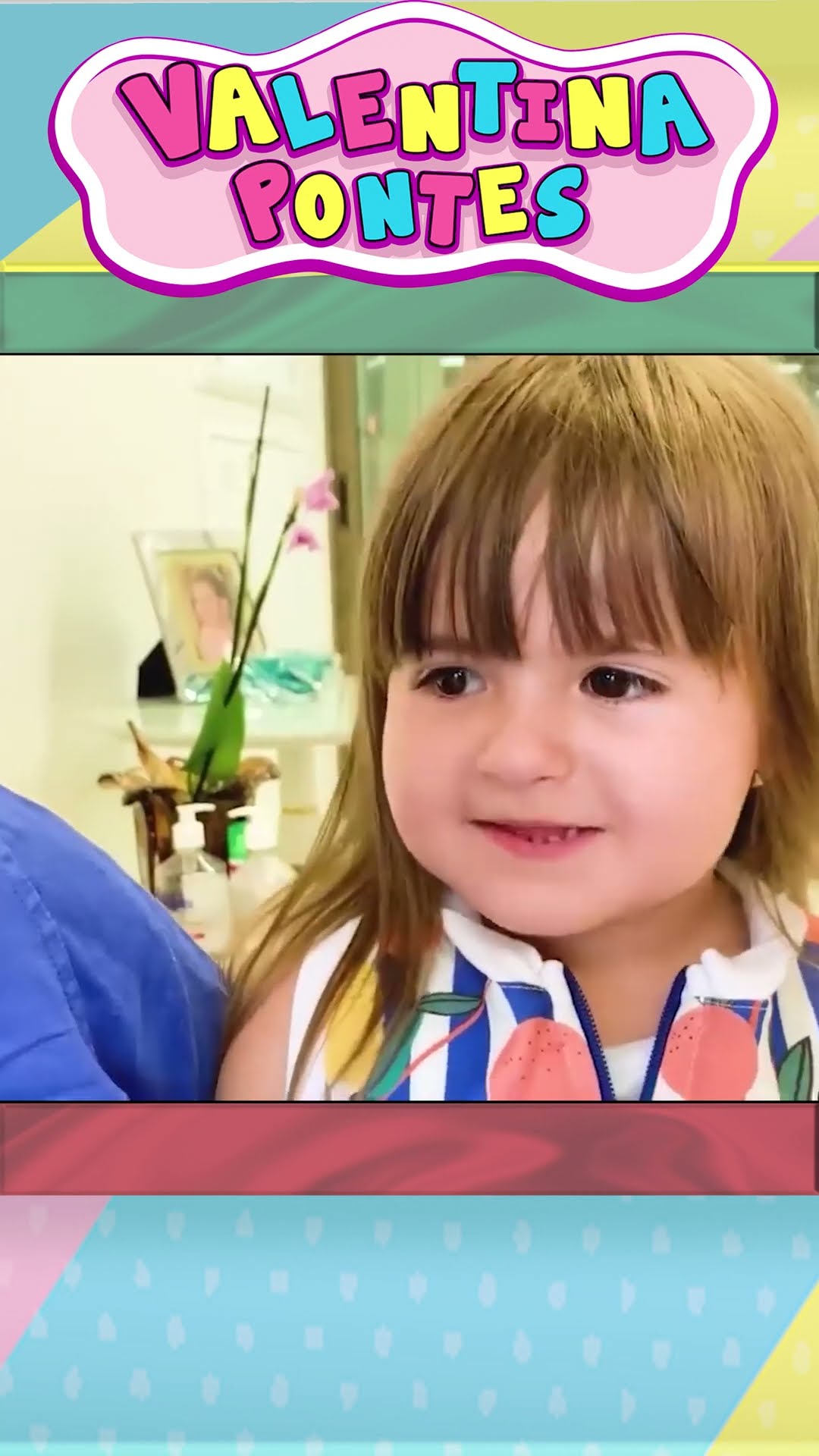 VALENTINA in a FUNNY STORY of a NEW SISTER | videos for kids #valentinapontesofc
