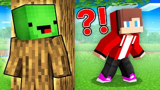 JJ and Mikey Playing INVISIBLE Hide and Seek in Minecraft ! (Maizen)