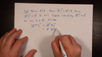 Linear Algebra: Jan 22, symmetric, triangular, diagonal, nilpotent, part 5