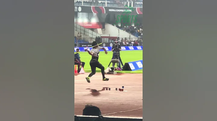 Neeraj Chopra Classic 2025 At Bangalore,Karnataka @neerajchopra #shortsfeed #neerajchopra