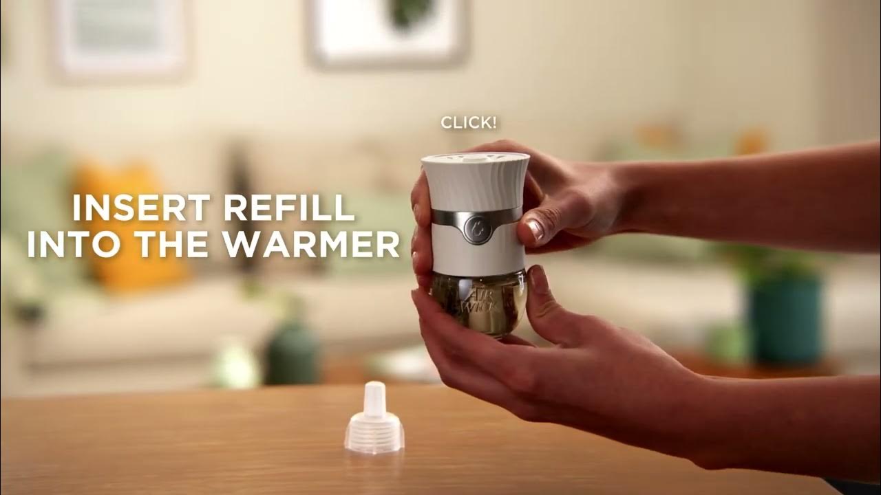 New Air Wick Advanced Plugin with antifading technology for 60 days* of noticeable fragrance