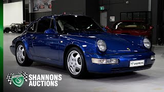1993 Porsche 964 Carrera 2 Coupe - 2023 Shannons Autumn Timed Online Auction