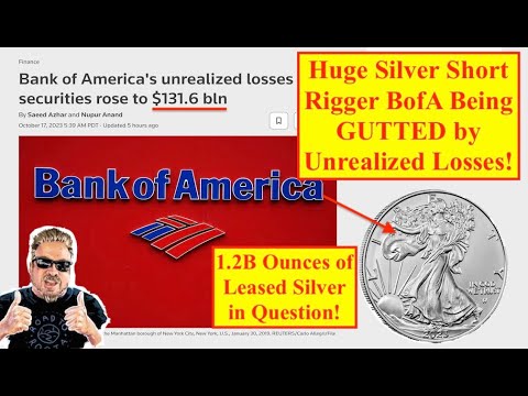 ALERT! Silver Price Readies for Moonshot as BofA's Unrealized Losses EXPLODE HIGHER!! (Bix Weir)