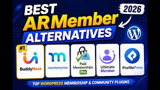 Best ARMember Alternatives for WordPress in 2026 | 5 Best Membership Plugins Compared