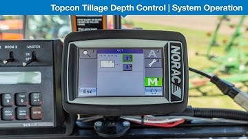 Topcon Tillage Depth Control | System Operation