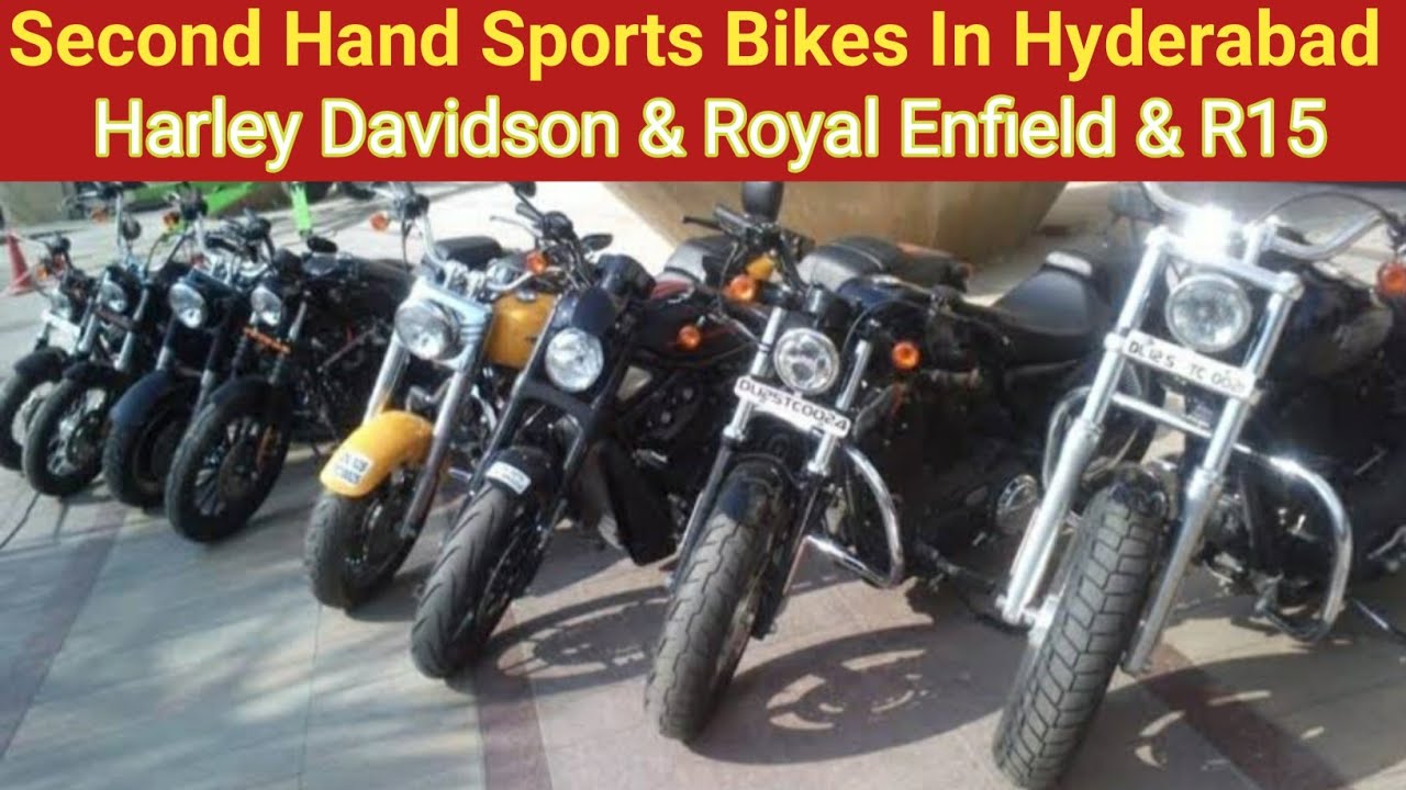 Second Hand Bike In Hyderabad // Harley Davidson & Royal Enfield