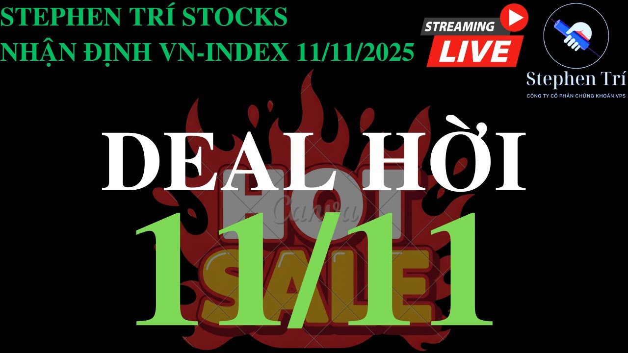 🔴VN-INDEX 11/11/2025: Thị trường rơi tới bao giờ? - Thời gian thanh toán phần còn lại của VCK