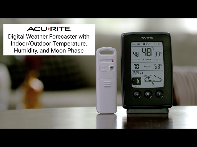 Acurite Weather Forecaster - Temperature and Humidity