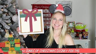 Vlogmas 2020 Day 5: 12 Songs of Christmas Disney Pin Tag