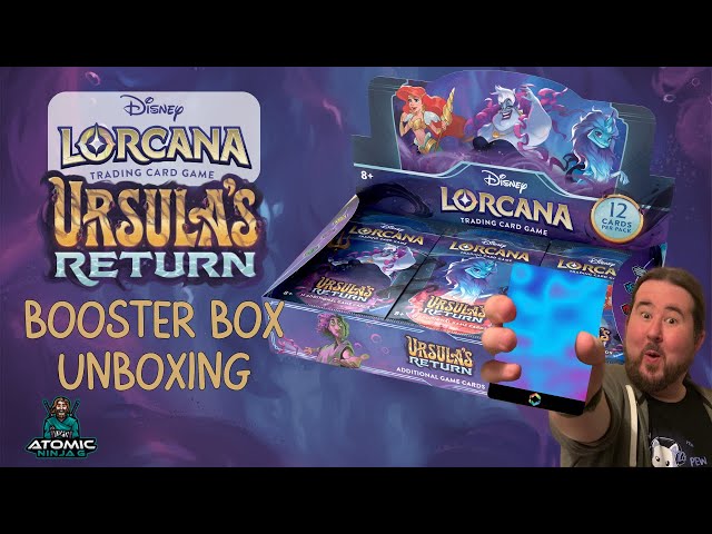 lorcana ursulas return booster box Disney Lorcana - Ursula's Return Booster Display main image 1