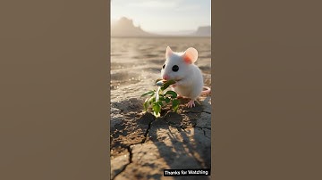 The rat saved the chilli plant from drying up by watering it.😭#ai #tree #save #rat