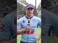 Moses and Teddy are back playing together for NSW! #NRL #Origin