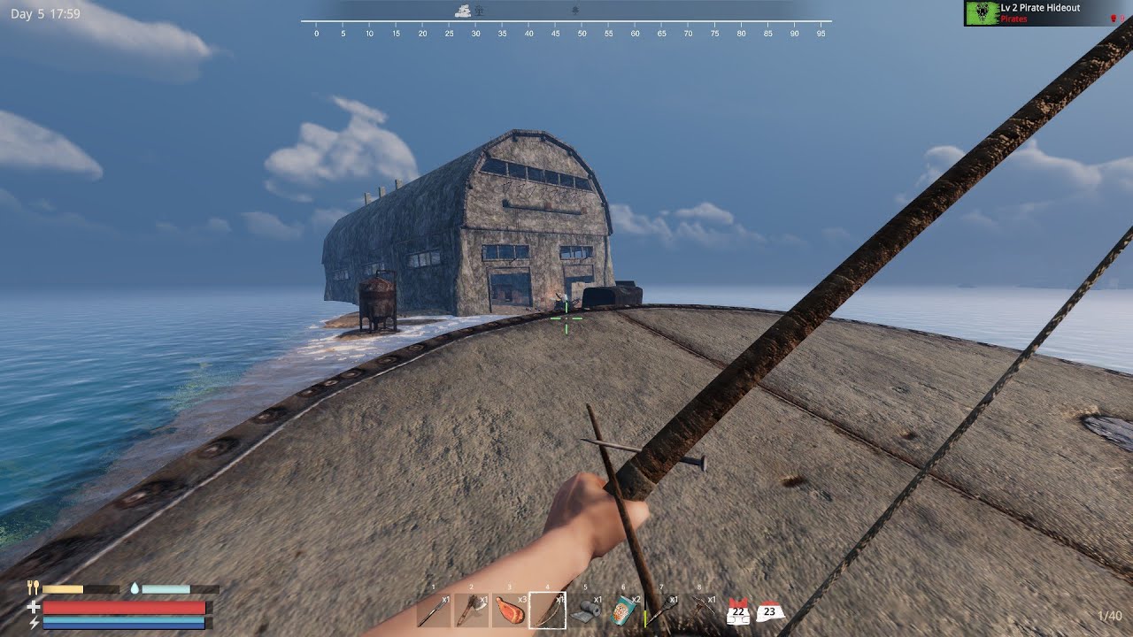Rust Rafts SUNKENLAND: Rust Meets Raft? I Dunno, So Off To (Fun) Waterworld! - YouTube