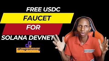 How To Get USDC Airdrop Faucet for Solana Devnet | Solana Devnet Tutorial/Guide