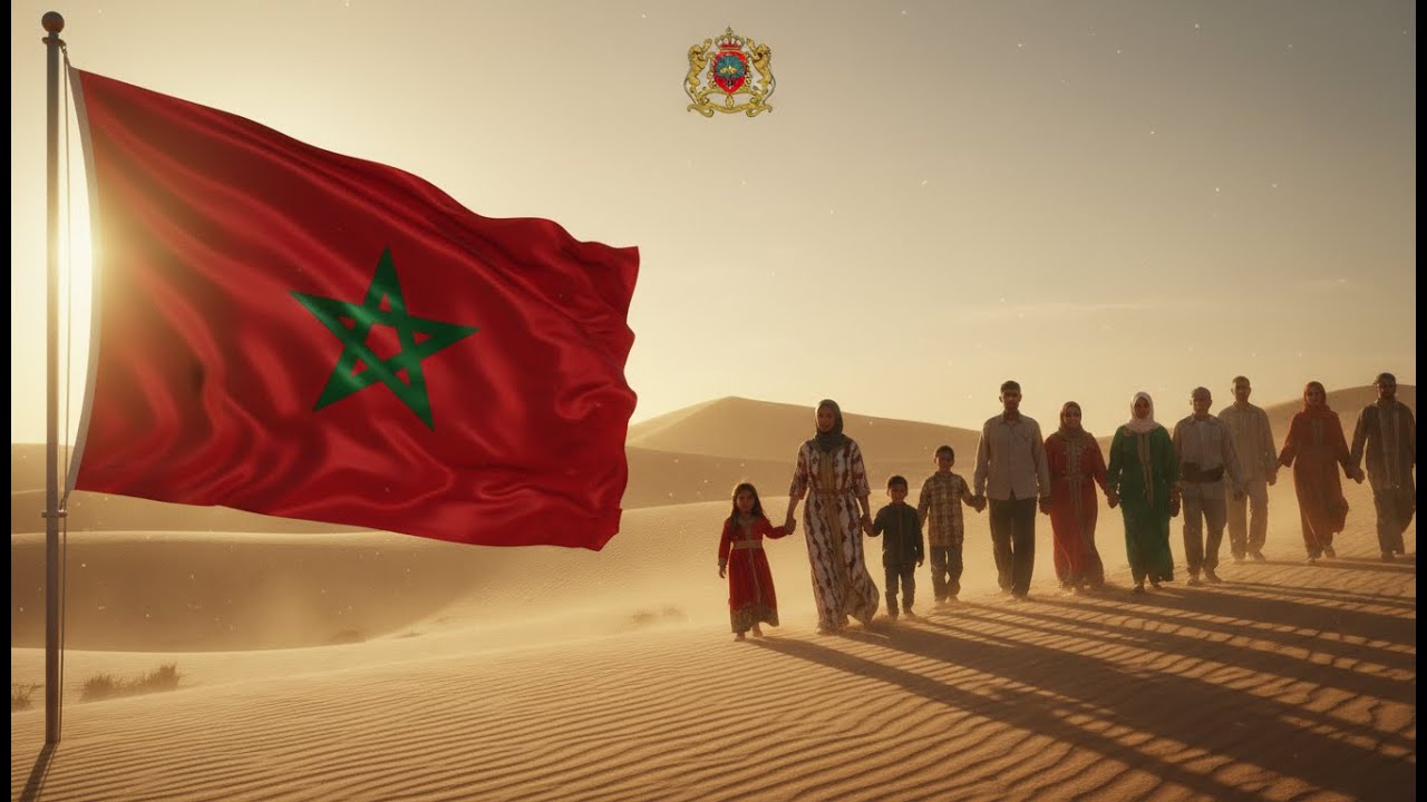 🎵 يد بيد مشينا – نشيد المسيرة الخضراء