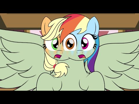 Фермер и летчик - анимация my little pony