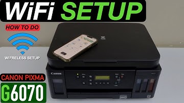 Canon Pixma G6070 WiFi Setup, Add in SmartPhone for Wireless Print & Scanning.
