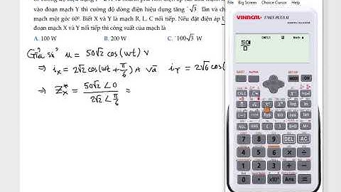 Bài tập vận dụng định luật Ôm dạng số phức