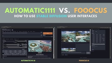Automatic1111 vs. Fooocus | 🤘How-to use Stable Diffusion UI