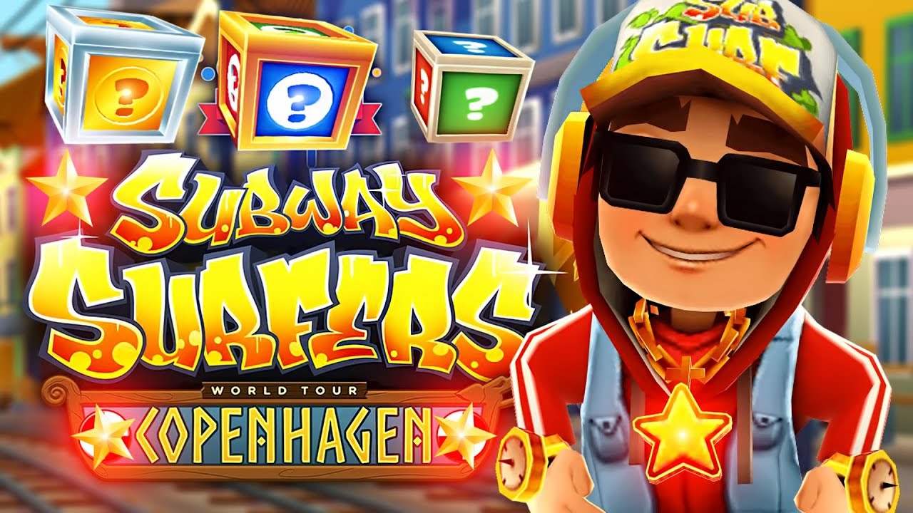 Subway Surfers Copenhagen: Boxes Opening Gameplay