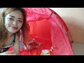 Darius with tent camping sa bahay how to assemble tent from shoppe tentcamping