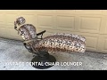 Vintage Ritter Dental Chair turned into Retro Lounger