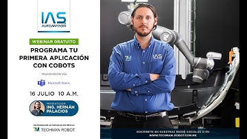 Programa tu primera aplicación con cobots
