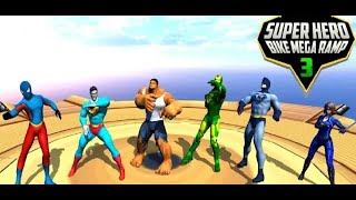 Super Hero Bike Giant Ramp 3 game 😍😍😂🤣😁 screenshot 1