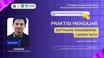 Praktisi Mengajar Mata Kuliah Framework Pemrograman Web (Sub Aktivitas 1.1.3 PKKM 2023)