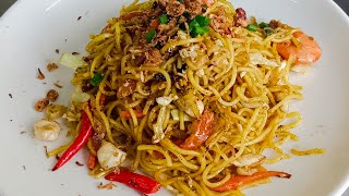 Mee goreng singapore sedap macam spaghetti || Rizal tomyam