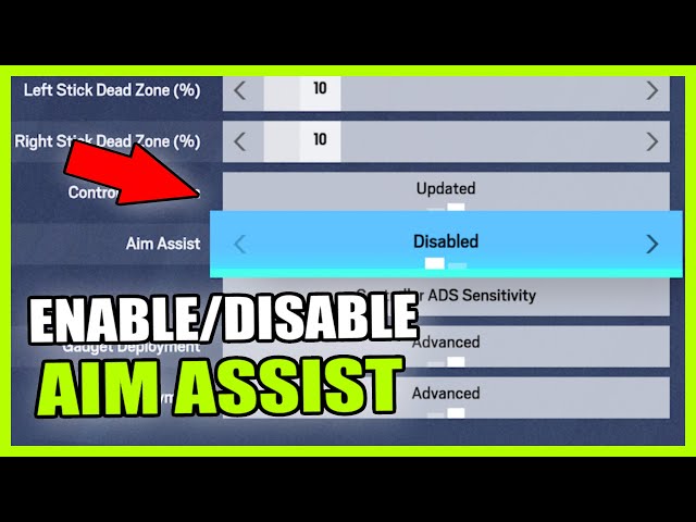 Does Rainbow Six Mobile have Aim Assist