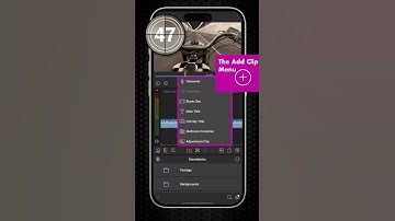 Use the Add Clip menu for adding voiceovers, titles, transitions and more to your projects!