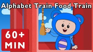 Alphabet Train Food Train and More | Nursery Rhymes from Mother Goose Club!