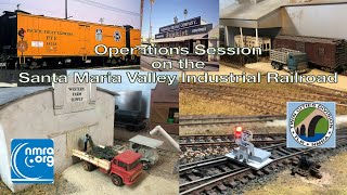 Operations Session on the Santa Maria Valley Industrial layout